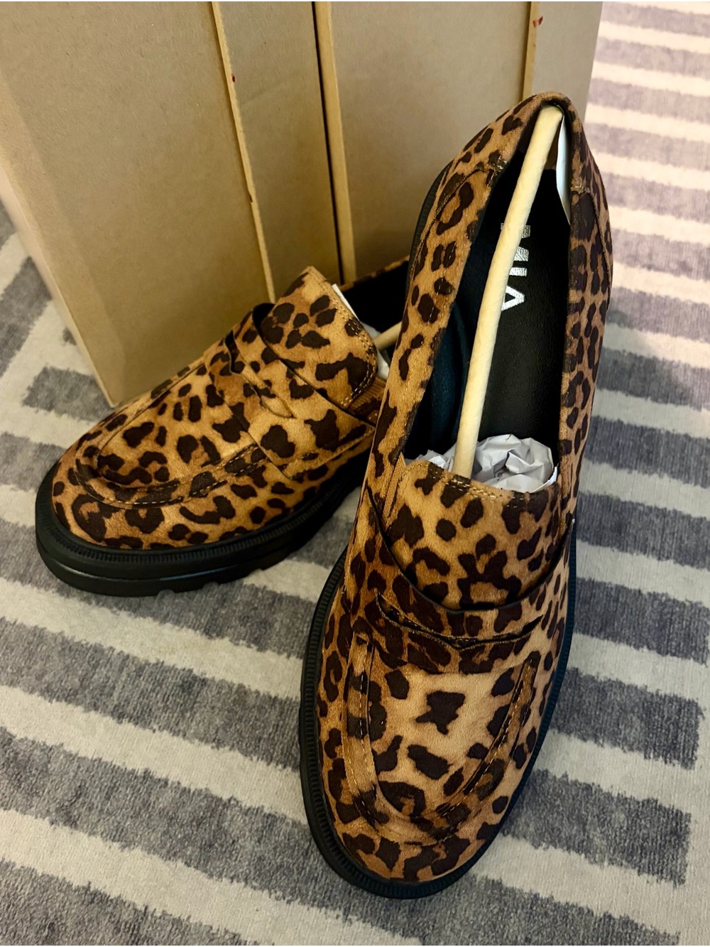 Leopard Print 🛍️ Slip-On Loafers— MIA Boutique Brand